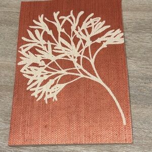 Handmade Small (A5) Notebook with Natural Weave Front Cover